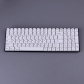 Brief White 104+25 Full PBT Dye Sublimation Keycaps Set for Cherry MX Mechanical Gaming Keyboard English / Japanese